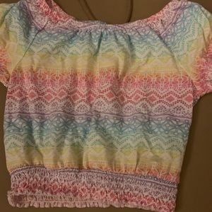 Little girl crop top
